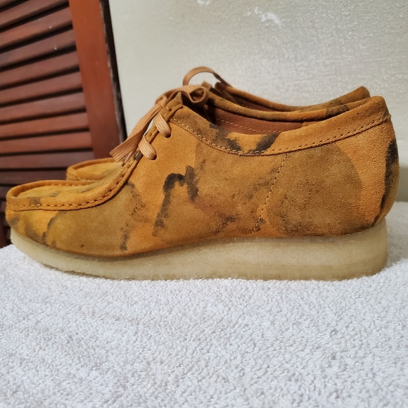 Clarks Originals Men's Turmeric Camouflage Wallabee camo pack - Picture 7 of 9